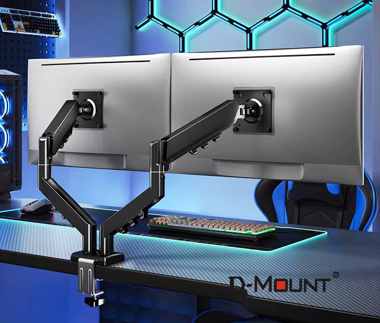 Dual Monitor Arm - D290 금속 재질, 13~32인치 듀얼 모니터