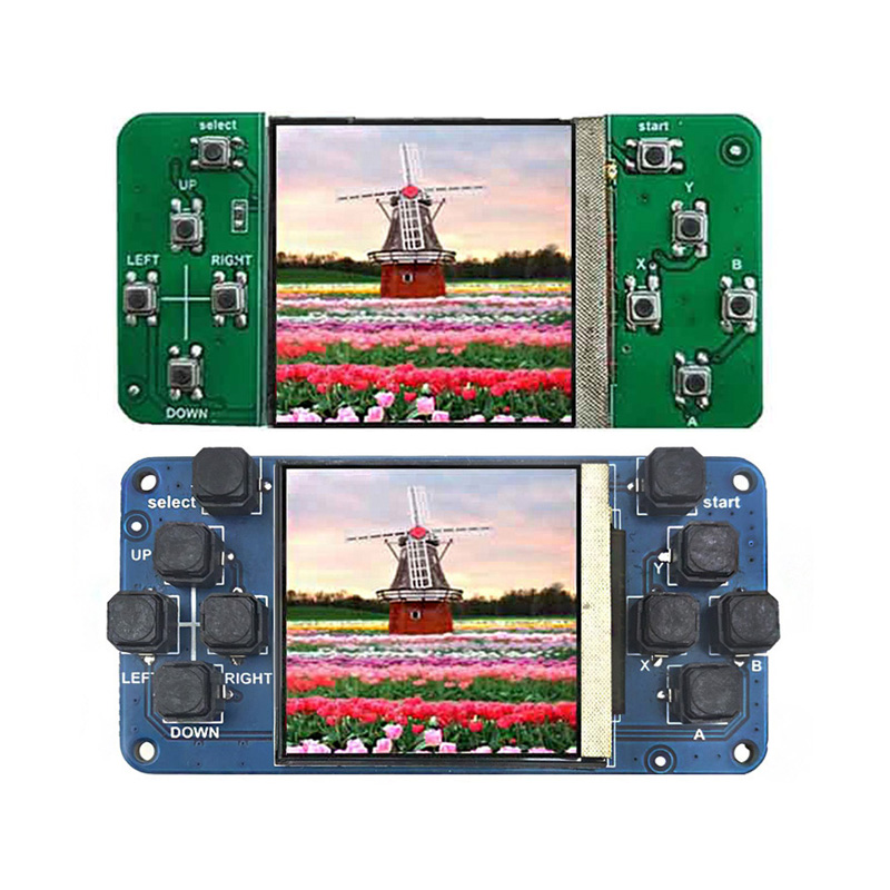 Dual Monitor Arm - Raspberry Pi Pico 게임 모듈 버튼이