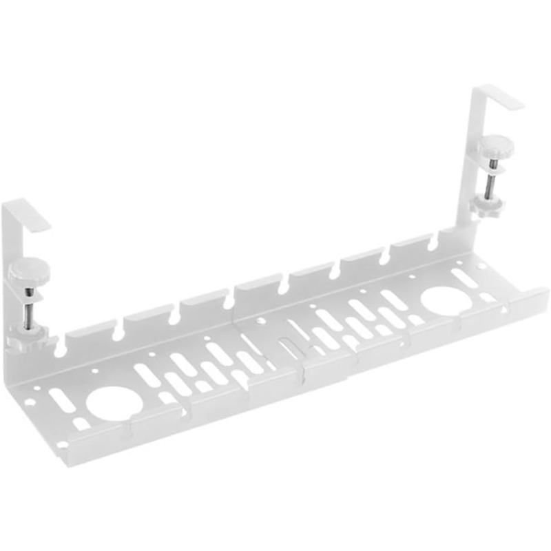 Desk Cable Organizer - 헤비 듀티 리트랙터블 케이블 정리 트레이