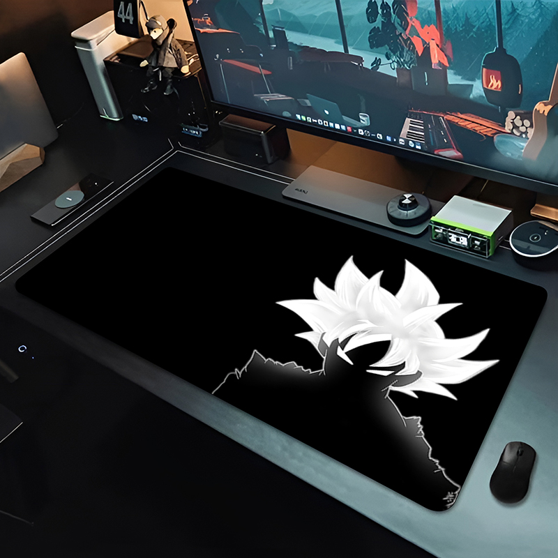 Pc Gaming Keyboard - DBZ 블랙 애니메이션 마우스 패드 드래곤