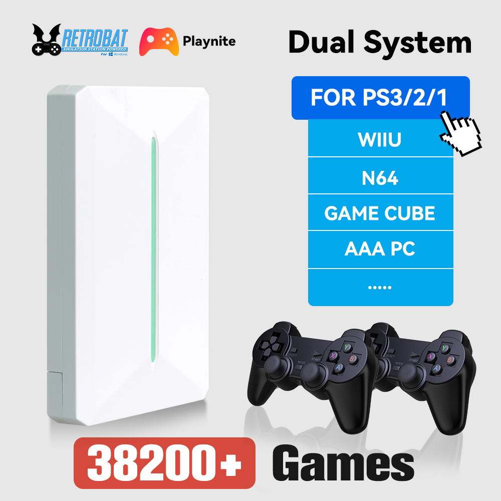 Pc Gaming Aaa - Retrobat&Playnite 레트로 게임 HDD 38200+AAA PC