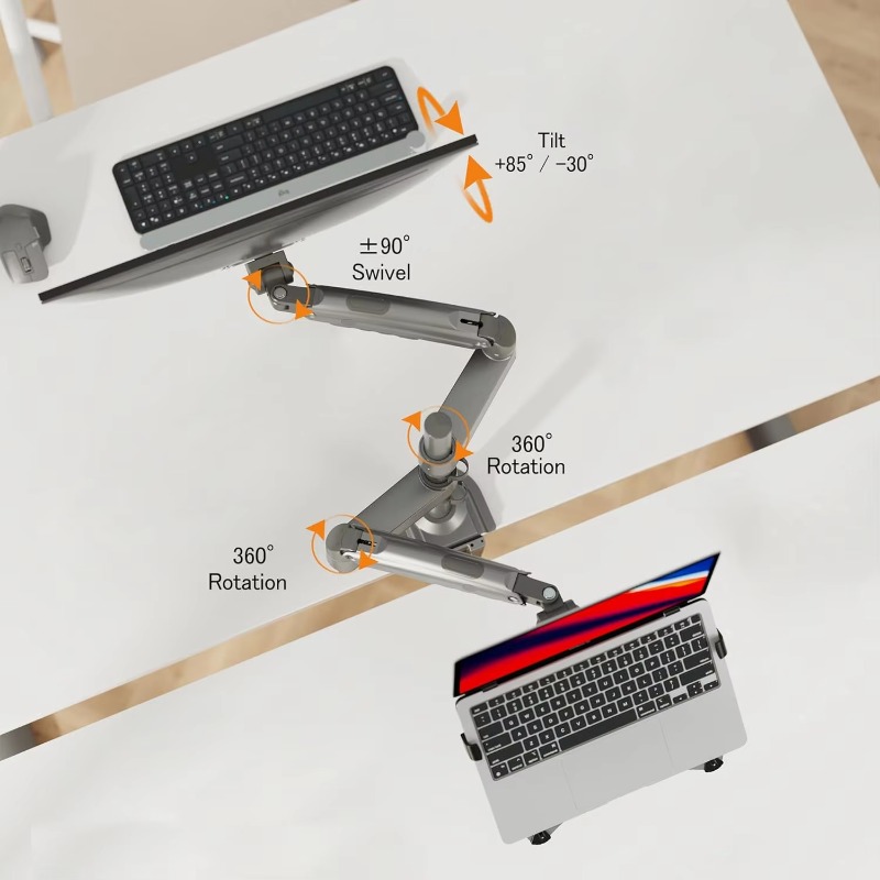 Dual Monitor Arm - 듀얼 암 2 in 1 콤보