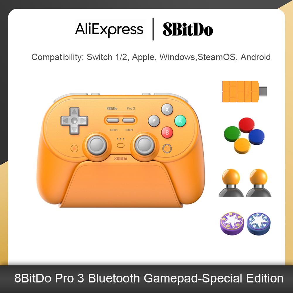 Pc Gaming Apple - 8BitDo Pro 3 블루투스 게임 컨트롤러