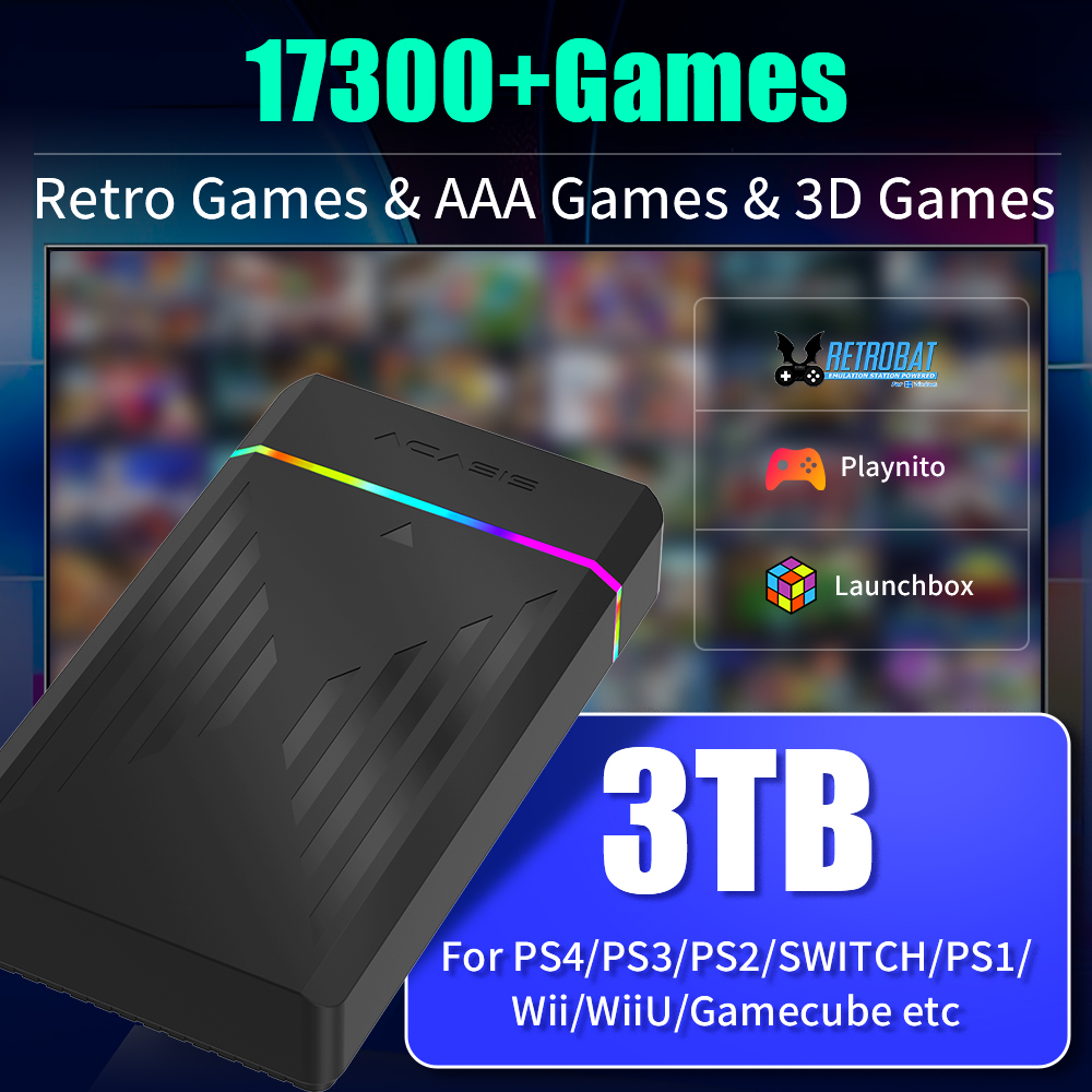 Pc Gaming Aaa - JMachen 3 시스템 일체형 게임 HDD