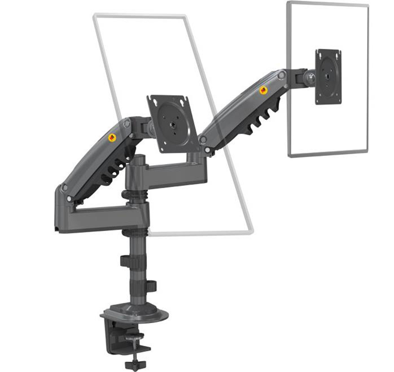 Dual Monitor Arm - NB H180 듀얼 모니터 데스크 홀더