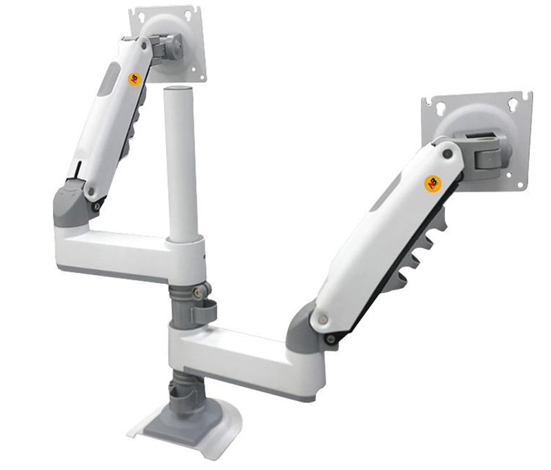 Dual Monitor Arm - NB 뉴 H180 풀 모션 17'-27'