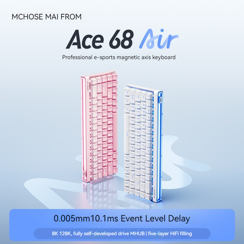 Pc Gaming Keyboard - Mchose Ace68 에어 마그네틱 축 기계식