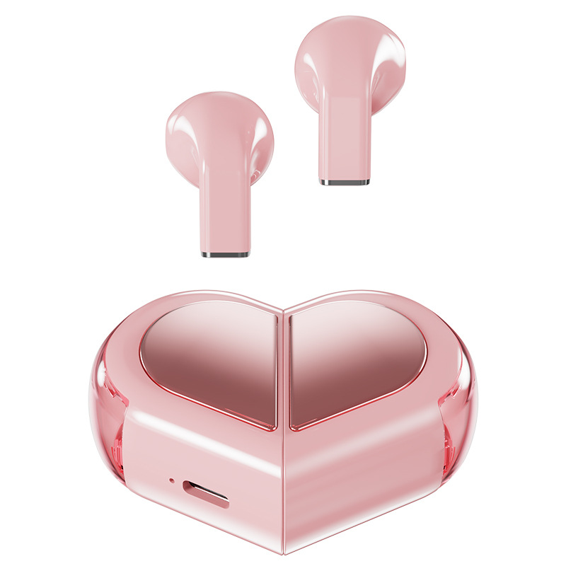 하트 모양 회전형 무선 블루투스 이어폰, 고음질 사운드 - Pc Gaming Apple 리뷰 및 가격