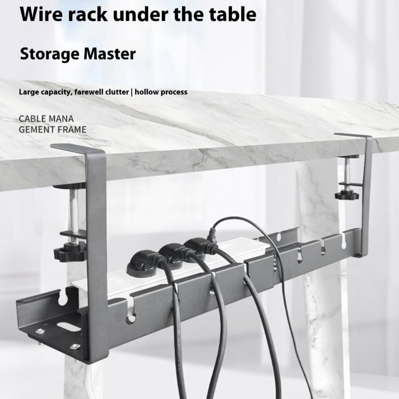 헤비 듀티 리트랙터블 케이블 정리 트레이 - 사무실 및 - Desk Cable Organizer 리뷰 및 가격