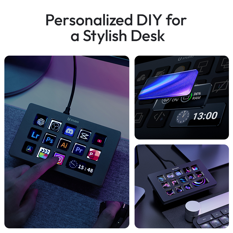울란지 D200H 데크 독 AI 기반 사무실 스트리밍  - Stream Deck 리뷰 및 가격