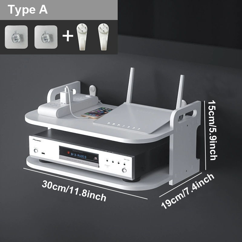 벽걸이형 라우터 케이블 정리 선반 통풍이 잘 되는 깔끔 - Desk Cable Organizer 리뷰 및 가격