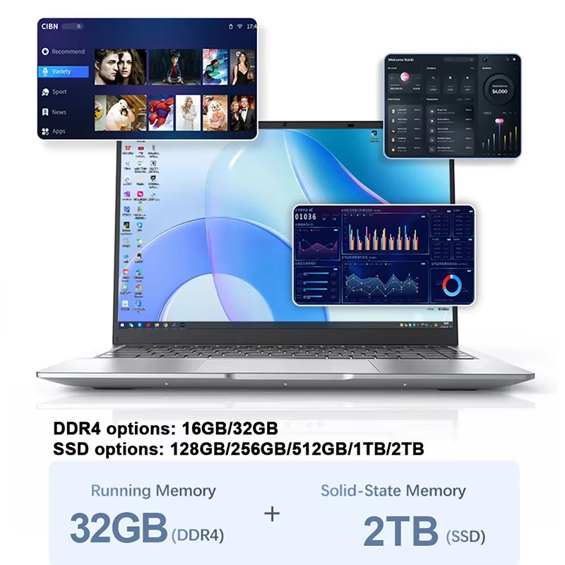 새로운 초슬림 노트북 14.1인치 16GB 램 2TB  - Pc Gaming Intel Core I9 리뷰 및 가격