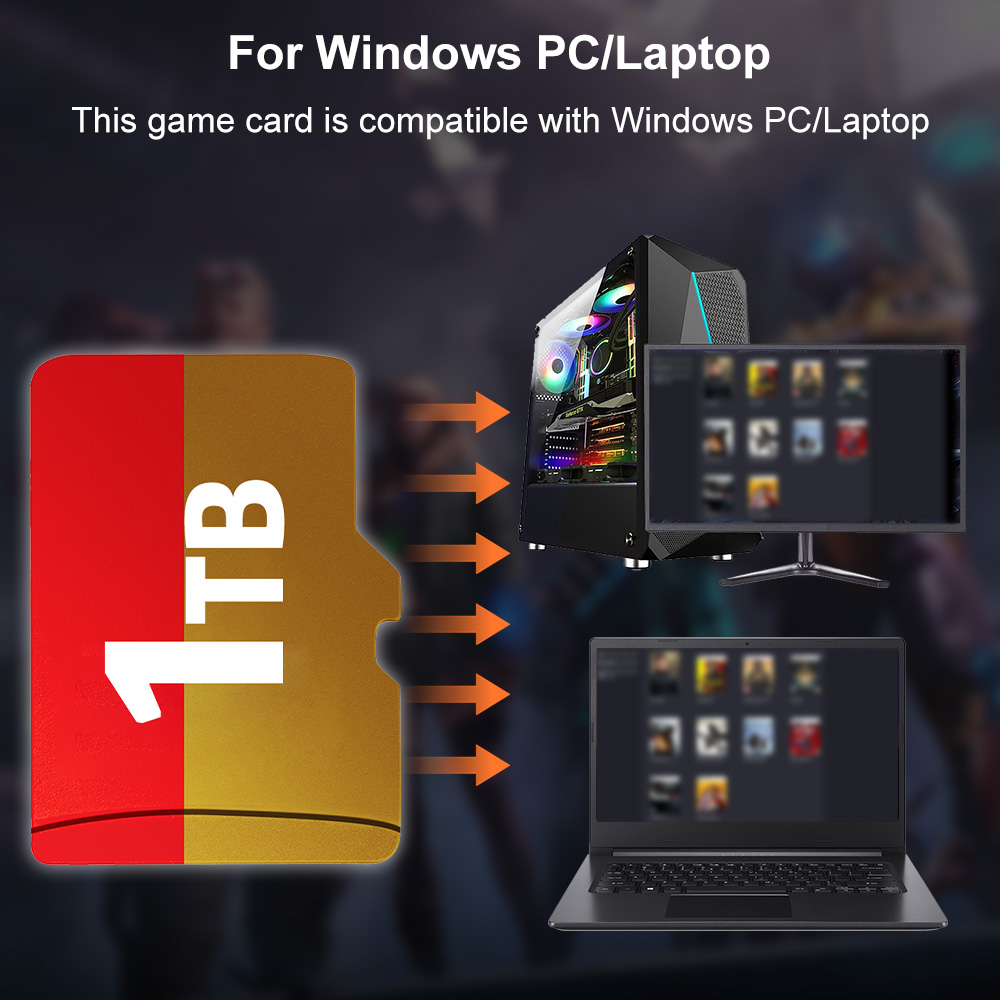 새로운 1TB 게임 카드, 윈도우 PC&노트북용 10개 - Pc Gaming Aaa 리뷰 및 가격