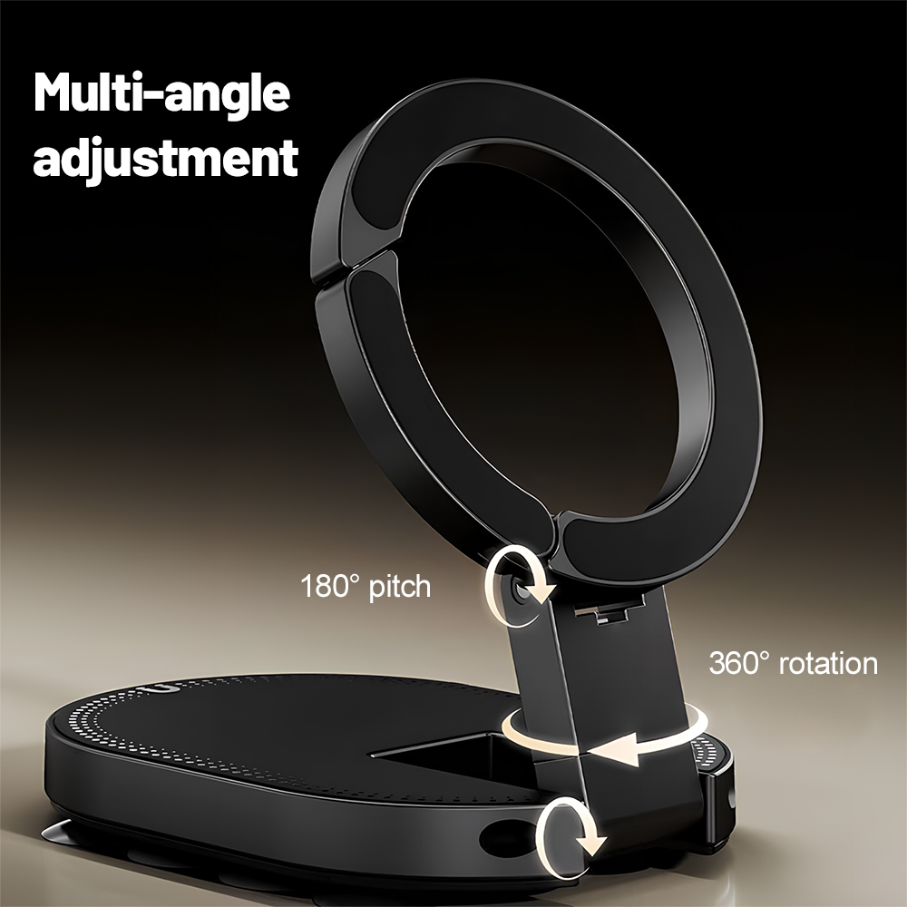 360 °   회전식 3-in-1 흡착식 자석 휴대폰  - Desk Cable Organizer 리뷰 및 가격