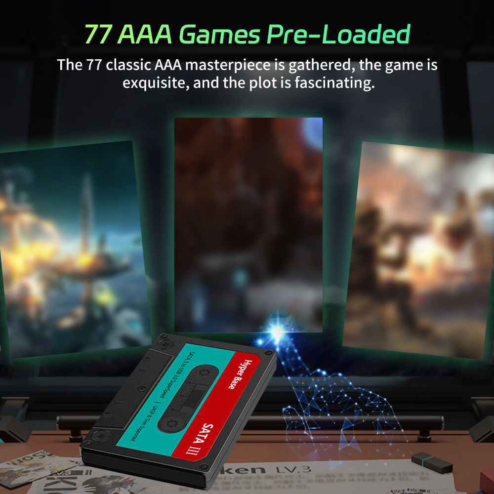 휴대용 PN500G/2T 게임 하드 디스크 에뮬레이터  - Pc Gaming Aaa 리뷰 및 가격