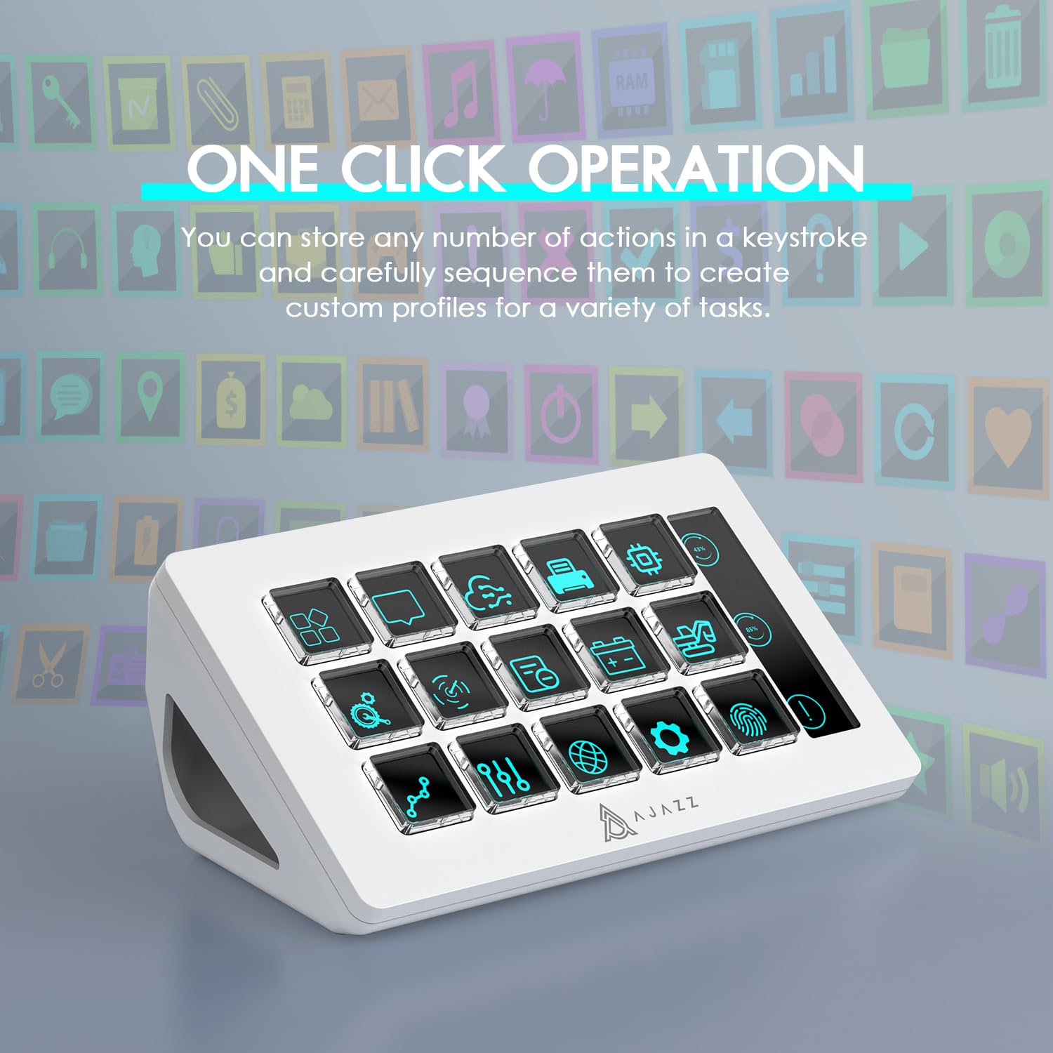 ATTACK SHARK x AJAZZ AKP153 스트 - Stream Deck 리뷰 및 가격