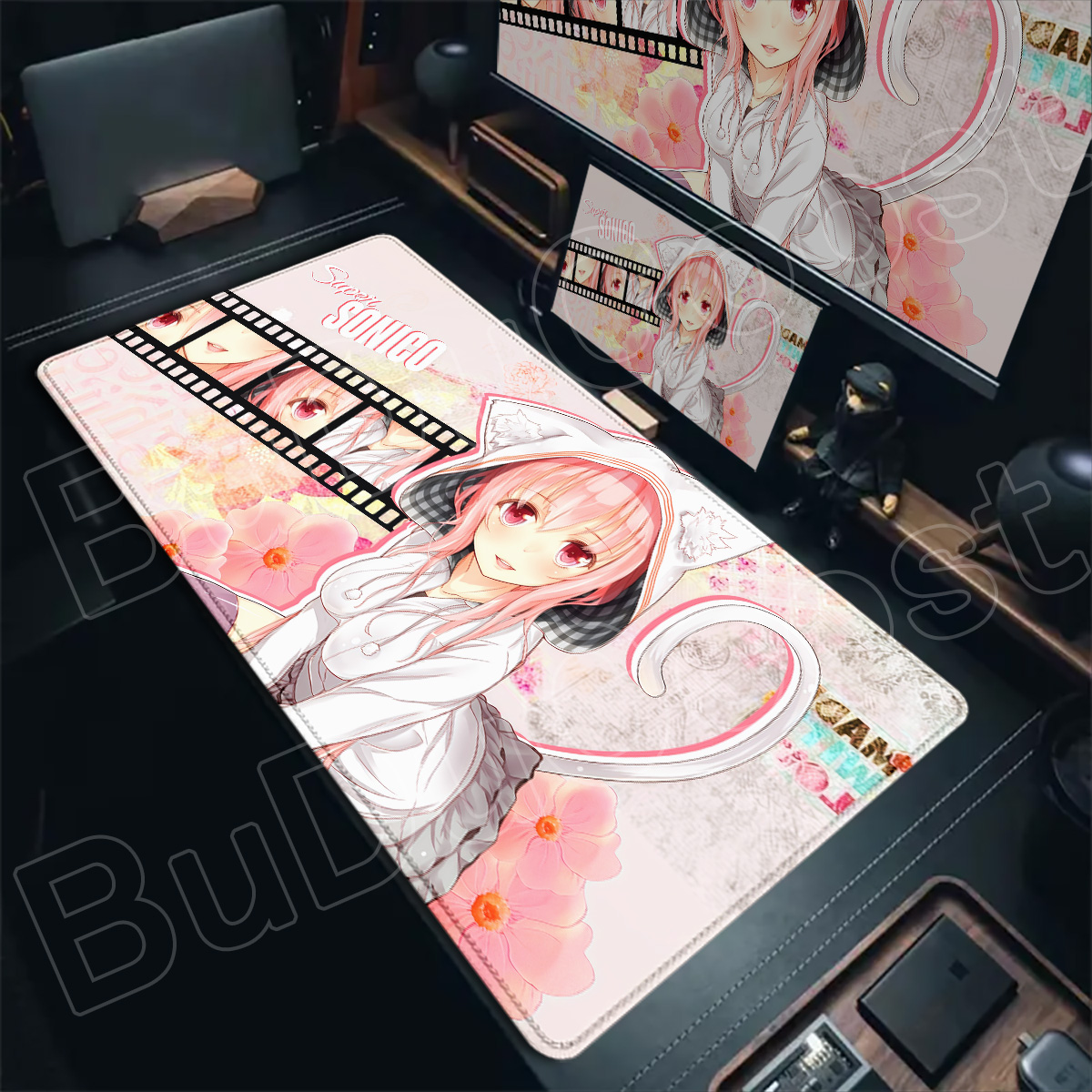 XXL 노트북 키보드 매트 테이블탑 카펫 카와이 걸 슈 - Pc Gaming Girl 리뷰 및 가격