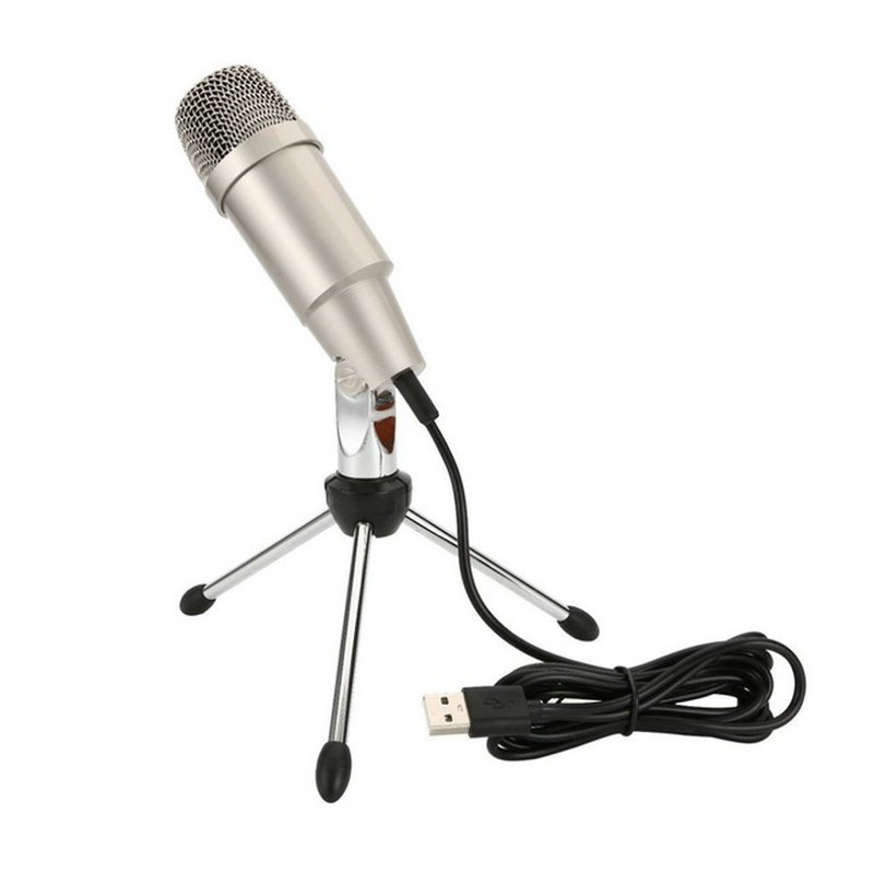 전문가용 USB 콘덴서 마이크 PC 컴퓨터용 금속 유선 - Pc Gaming Youtuber 리뷰 및 가격