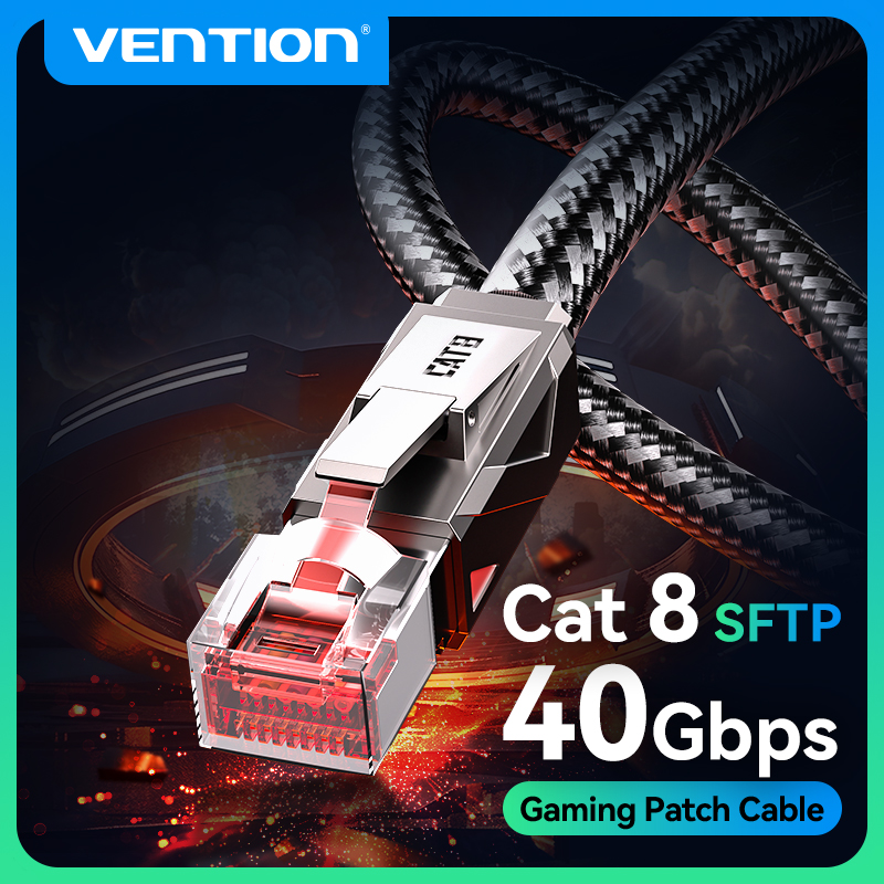Vention Cat8 이더넷 케이블 40Gbps 20 - Pc Gaming Set 리뷰 및 가격