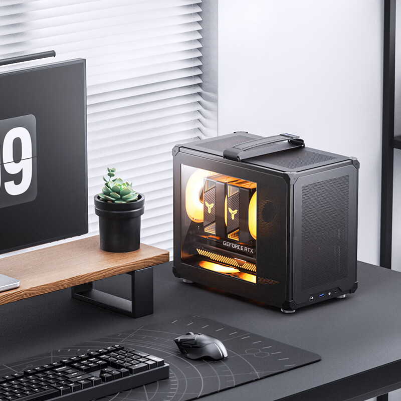 JONSBO C6 MAX 메쉬 핸들 MATX 케이스 공 - Pc Gaming Center 리뷰 및 가격