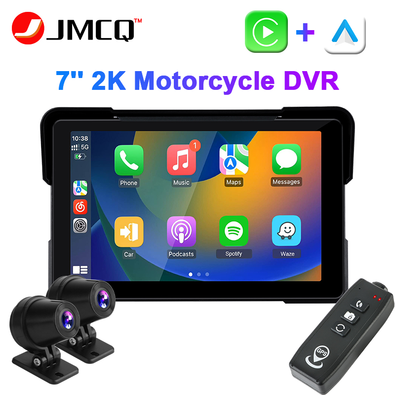 JMCQ 오토바이 DVR IPX7 방수 카플레이 디스플 - Dual Monitor Arm 리뷰 및 가격