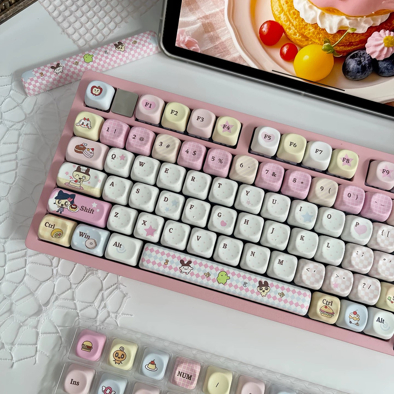 커스텀 PBT 키캡 130키 귀여운 샴 고양이 모양 염 - Stream Deck 리뷰 및 가격