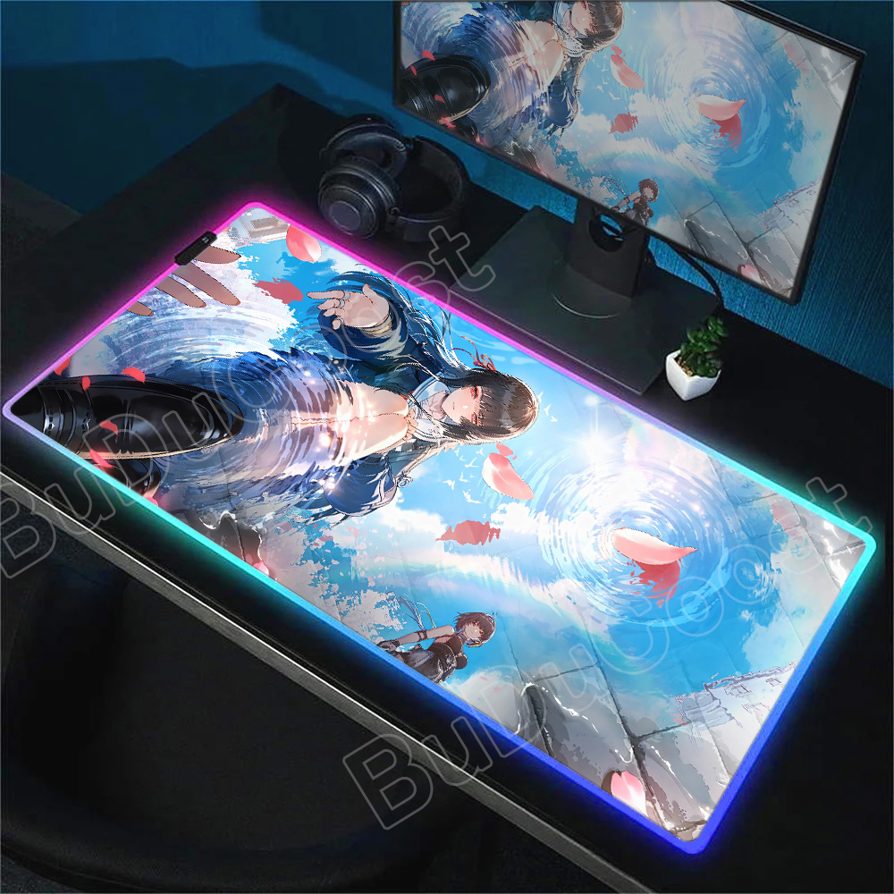 새로운 RGB JK 소녀 치사 마우스 패드 XXL 게이 - Pc Gaming Girl 리뷰 및 가격
