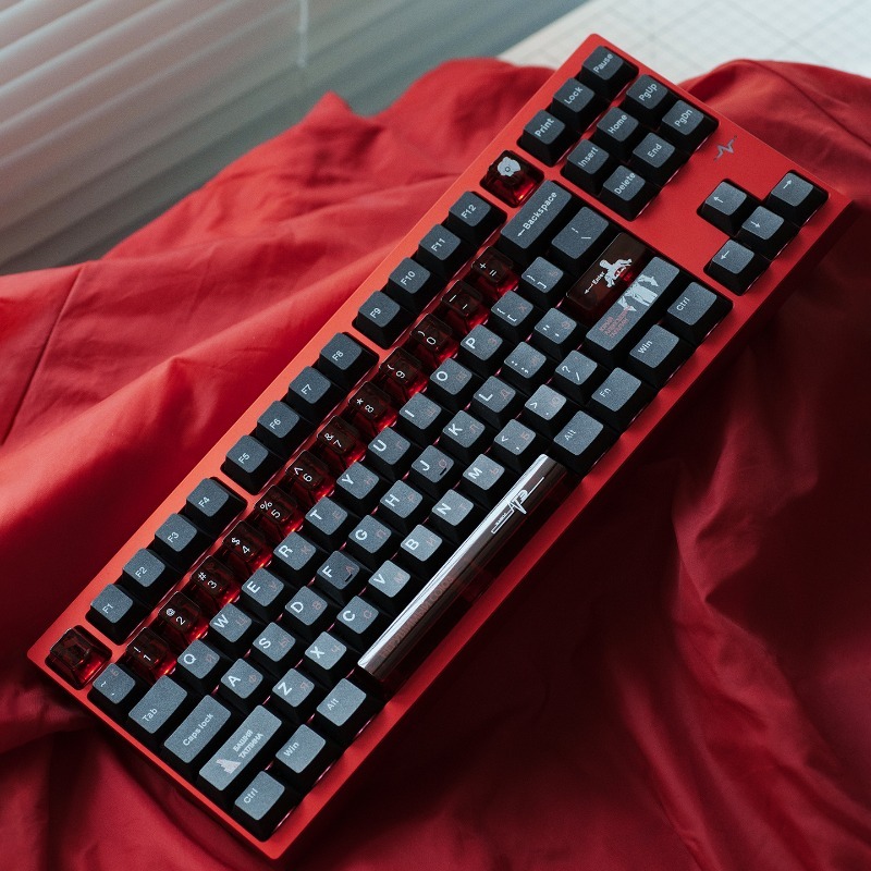 소련 블랙 테마 키캡 세트 PBT PC 반투명 체리 프 - Pc Gaming Set 리뷰 및 가격