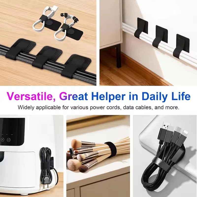 20세트 자체 접착식 헤비 듀티 케이블 타이, 가정 및 - Desk Cable Organizer 리뷰 및 가격