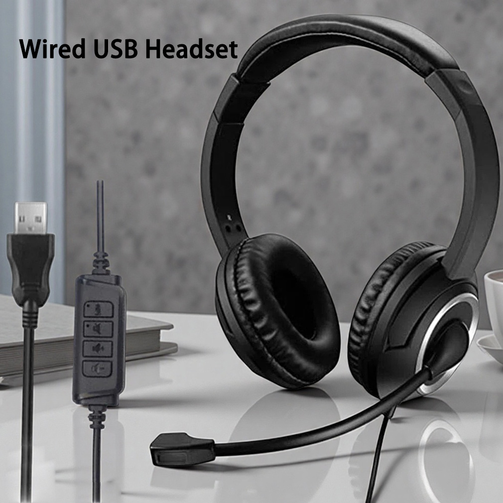 컴퓨터 PC 노트북용 유선 USB 헤드셋, 통화센터 헤 - Pc Gaming Center 리뷰 및 가격