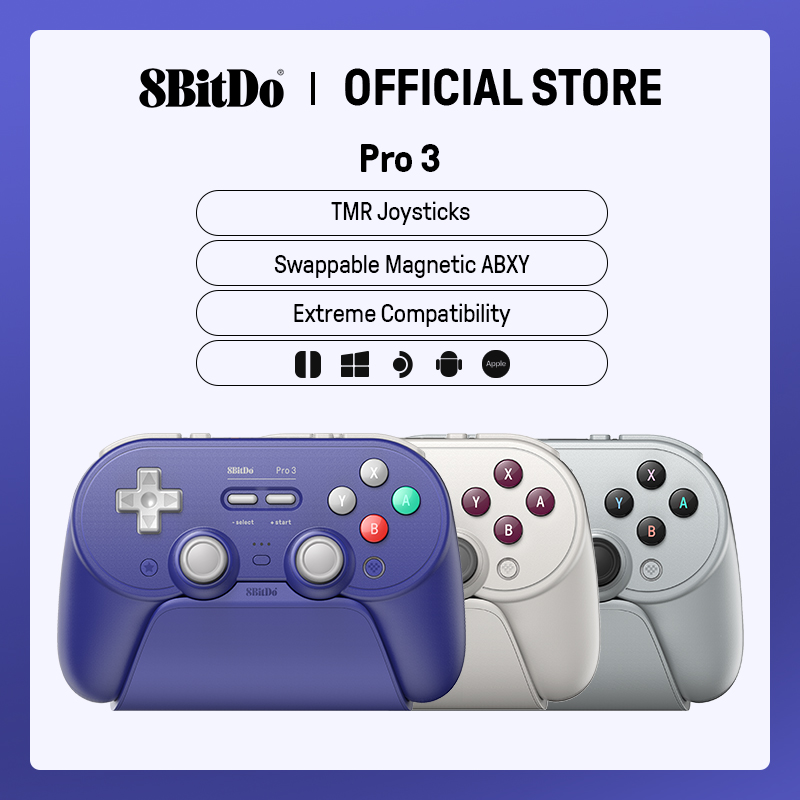 8BitDo Pro 3 무선 게임 컨트롤러 (스위치 1 - Pc Gaming Apple 리뷰 및 가격